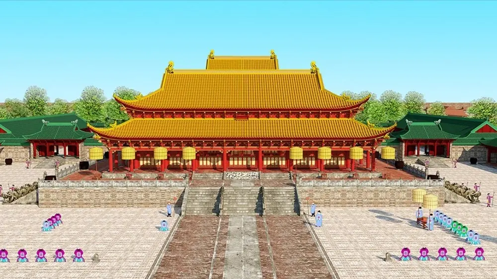 Phục dựng điện Kính Thiên